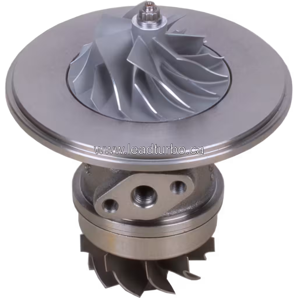 4031321 HX40W Turbo Core for Cummins QSL Industrial 45 degree view