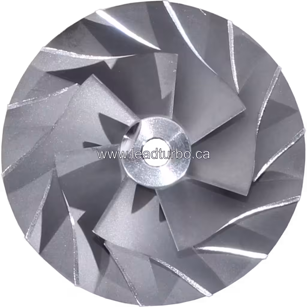 Aftermarket compressor wheel for IVECO 6 cylinder engine