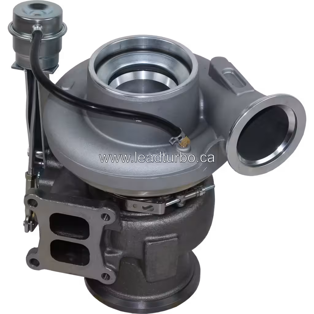 Turbocompresseur 4036915 HX55W pour Cummins M11 Tier-3 45 degree view