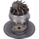 FOR 317049 turbo core bottom view with cast turbine housing surface