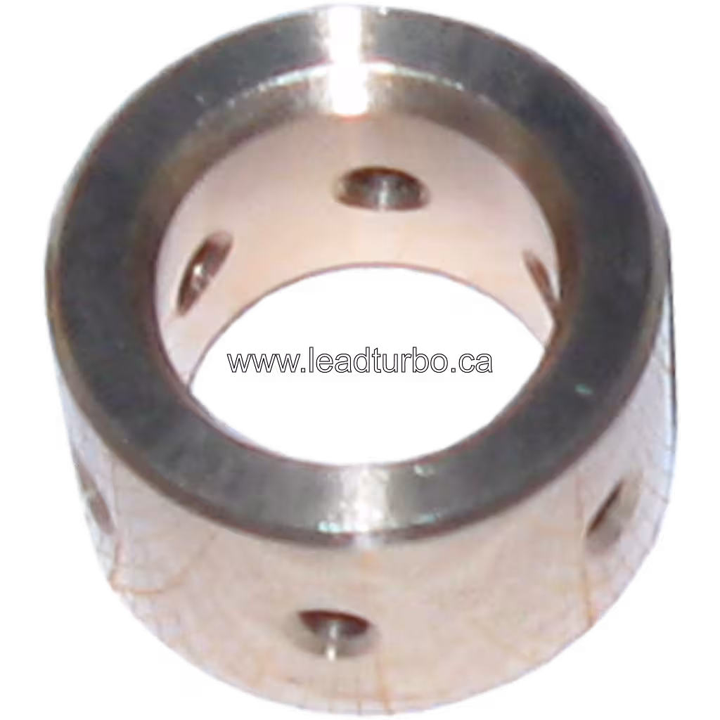 Close-up of 410394-0001 turbo bearing component