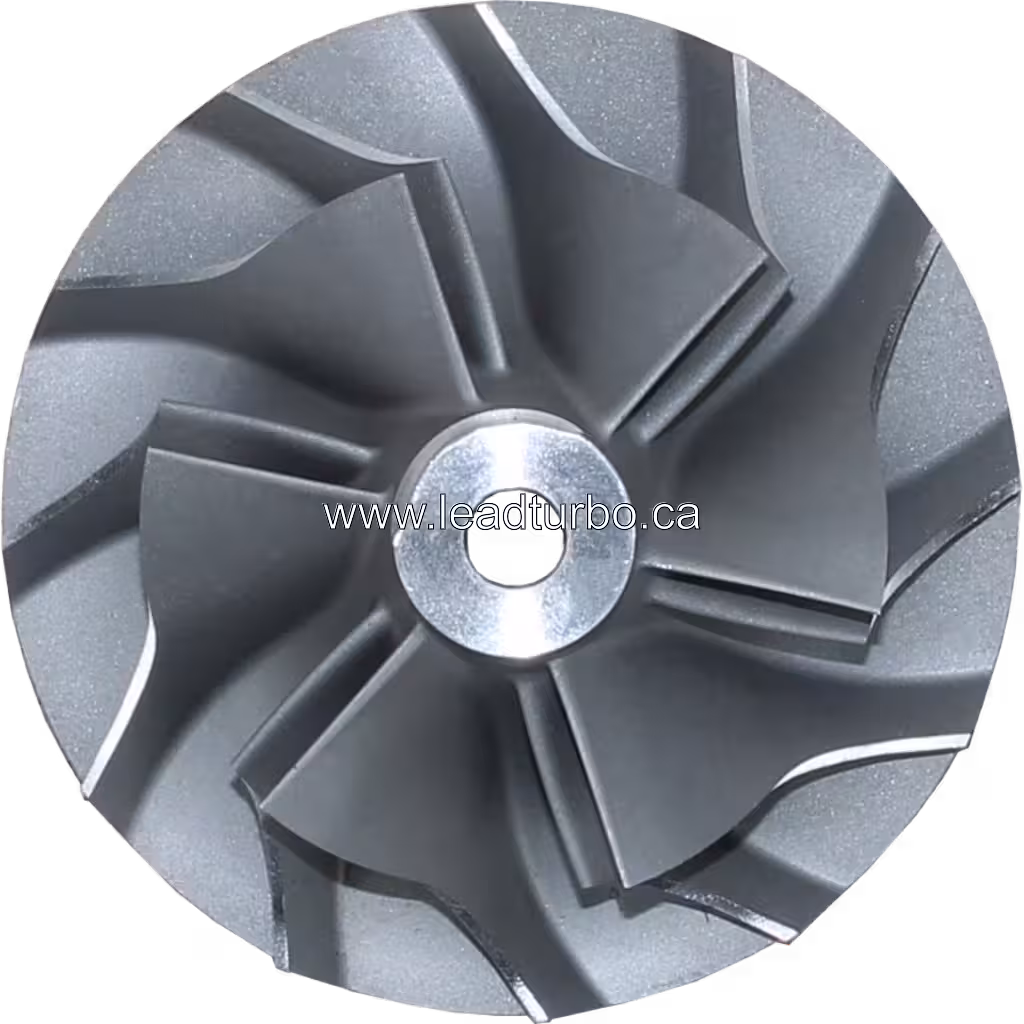 TA4502 Turbo Compressor Wheel Side View