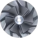 TA4502 Turbo Compressor Wheel Side View