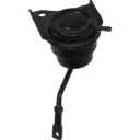 TD025M-09T actuator featuring curved pushrod and hex nut
