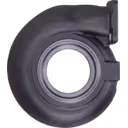 Carter Turbine HC5A 3527372 TH pour Turbocompresseur Cummins KT38 thumbnail 1