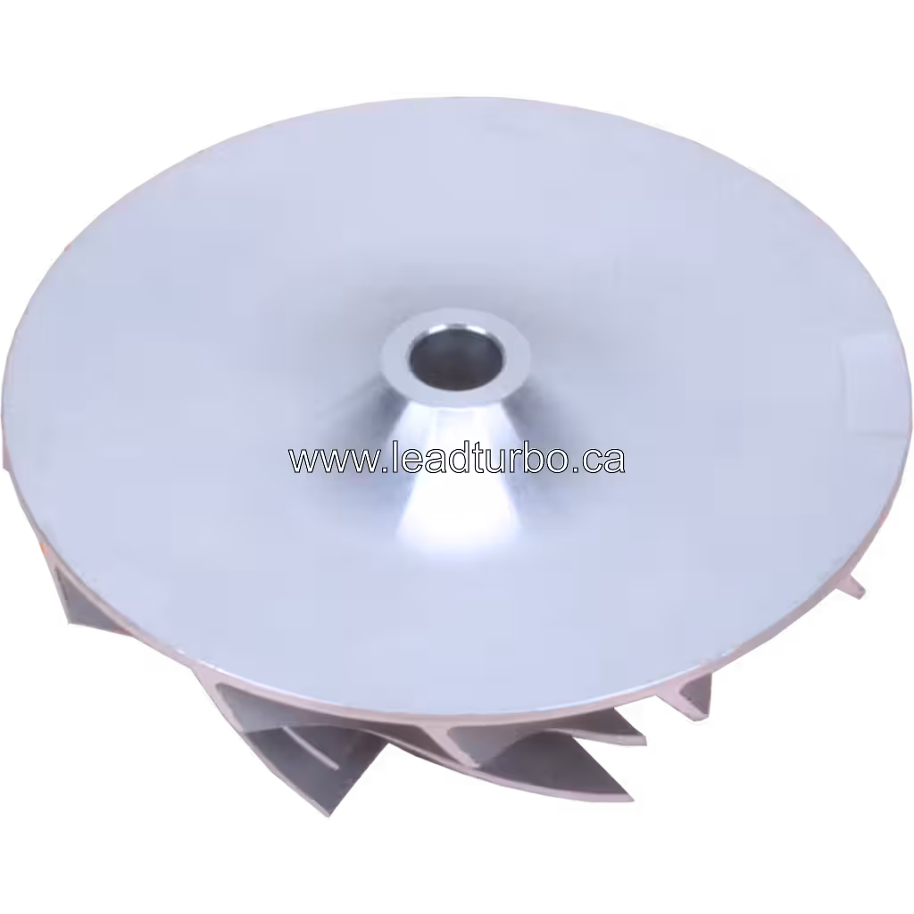 Roue de compresseur en aluminium pour moteur Yanmar 4LH-THE