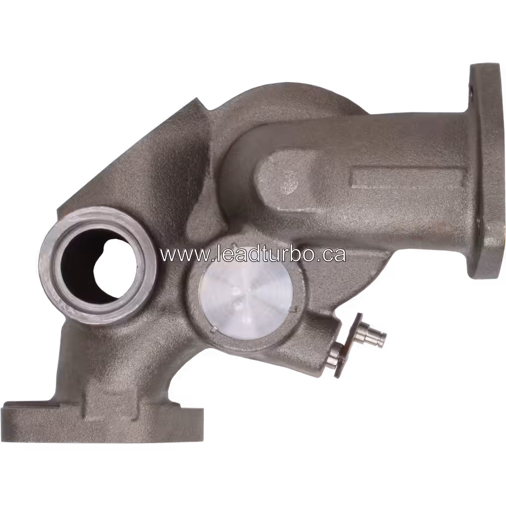 Turbine Housing Replacement for Turbocharger Rebuild top view