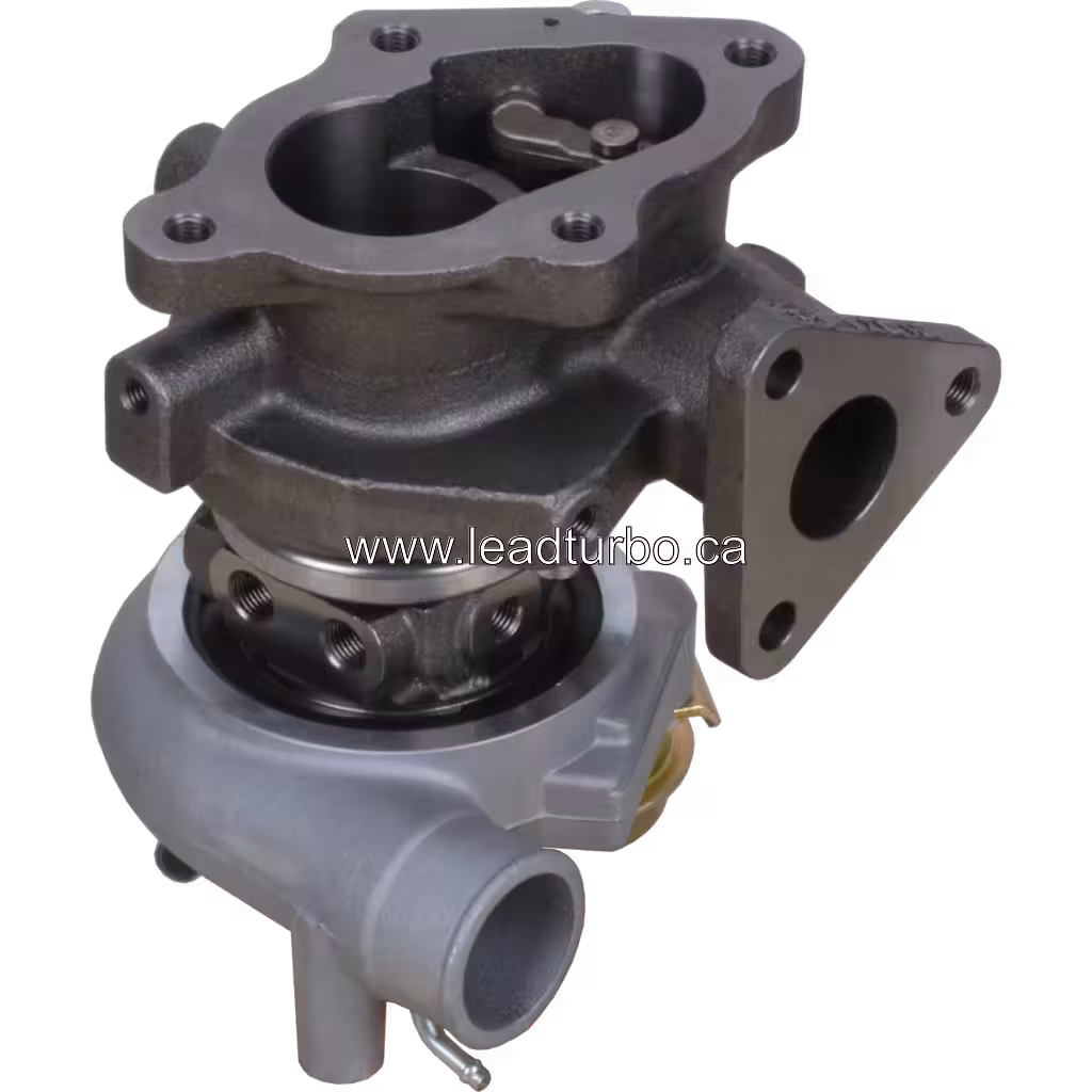 Turbocompresseur de remplacement 49135-03130 TF035HM-12T 4 pour Mitsubishi 4M40 bottom 45 degree view