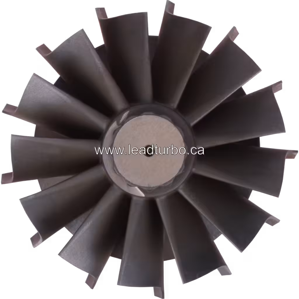 3535721-CAST-2 HX83 Turbine Wheel Replacement for Cummins QSK60 Marine top view