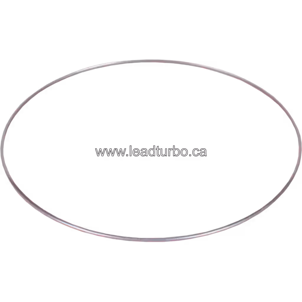 Détail de la bague de piston en métal