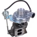 UD Condor FE6T turbocharger assembly side view