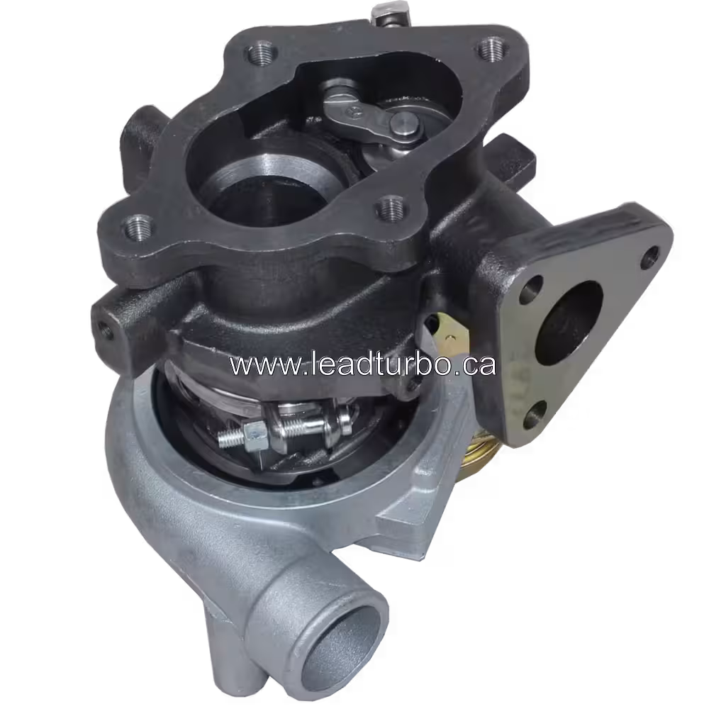 Turbo 49135-03100 TF035HM-12T pour Mitsubishi 4M40 bottom 45 degree view