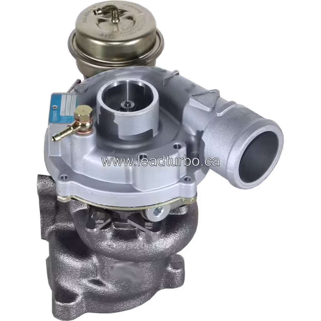 Vue avant du turbocompresseur pour moteur VW ATW