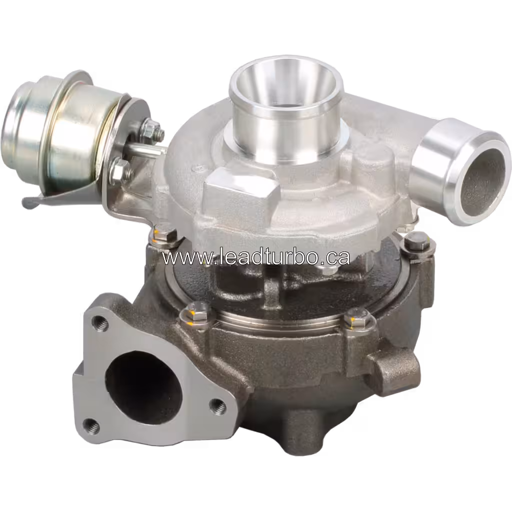 Vue avant du turbocompresseur diesel 110HP Euro4