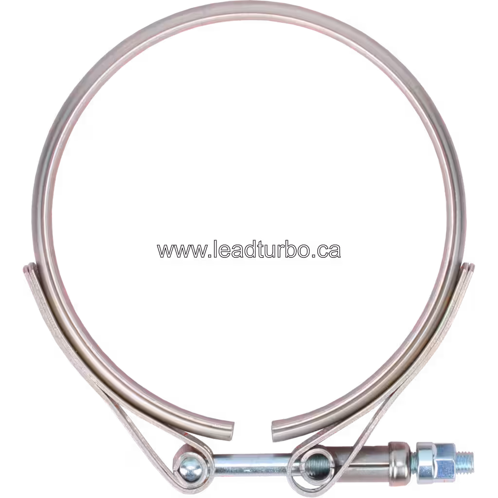 Heavy duty turbo V-band hardware