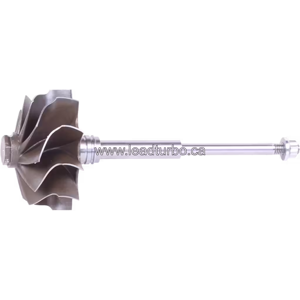 0R7135 TW GT4294 turbine wheel front view with multi-bladed design