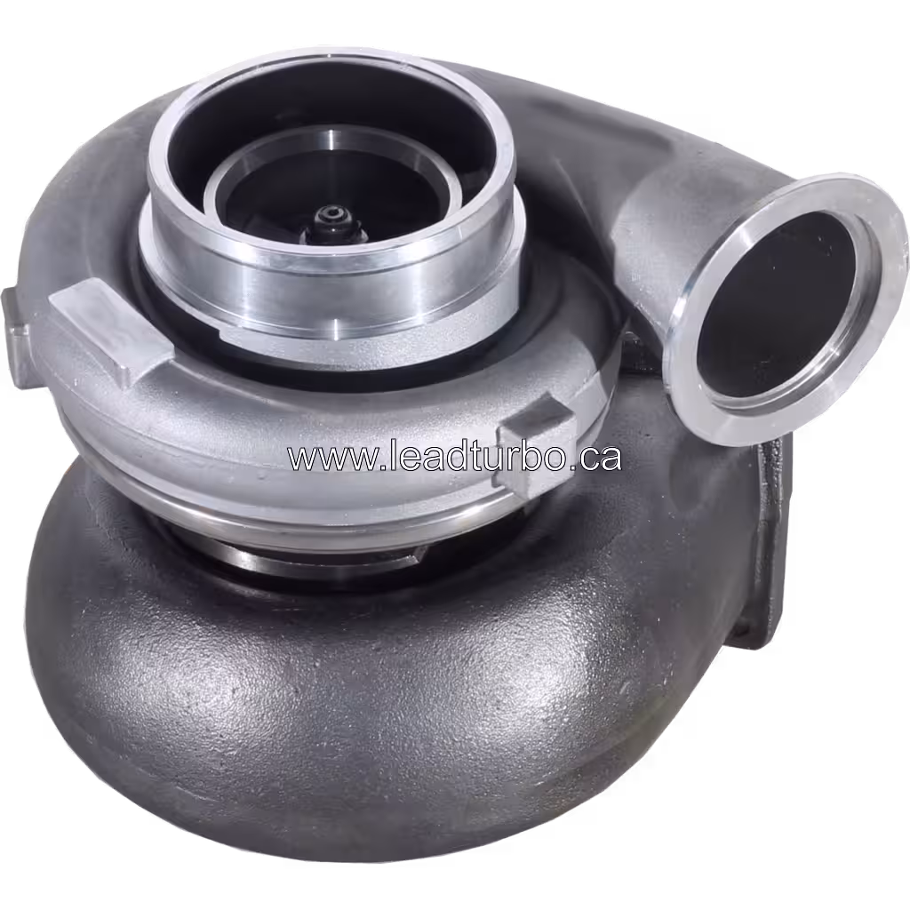 Top view showing compressor wheel of 23518597 turbocharger