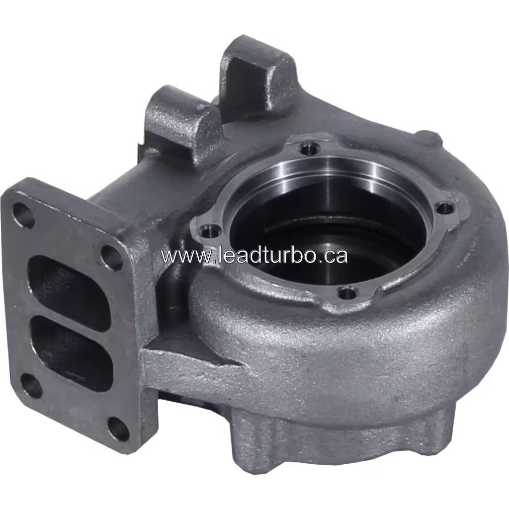 Détail bride carter turbine moteur diesel Cummins