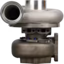 Turbocompresseur 6505-55-5260 KTR110G-H44E vue avant avec carter compresseur argenté