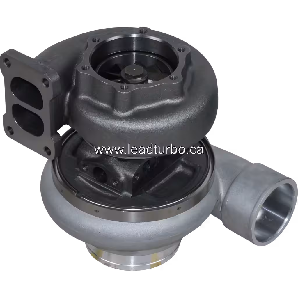 Turbocompresseur 6505-67-5040 KTR110L-F85PW pour Komatsu HD785-7 bottom 45 degree view