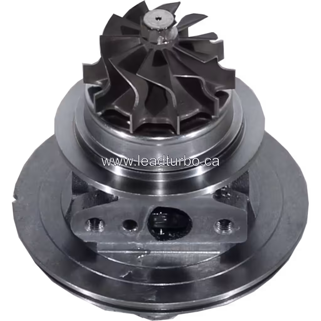 17202-74060 J96 Core of Turbocharger Replacement bottom 45 degree view