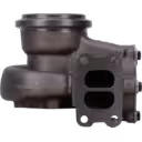 FOR 0R7569 TH S300G turbine housing front view showing cast metal body and flanges