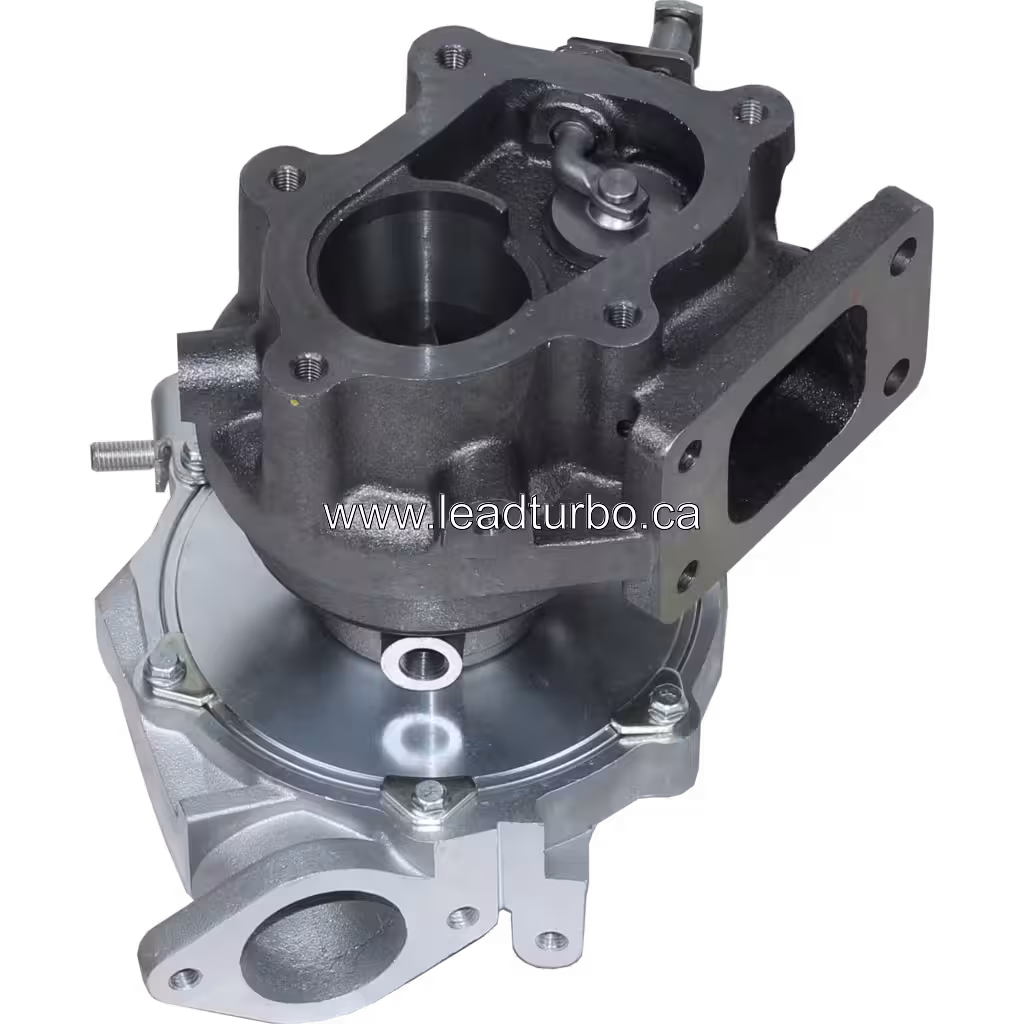 17201E0520 GT2259LS Turbo de remplacement pour Kobelco SK250-8 Hino JO5E-TG bottom 45 degree view