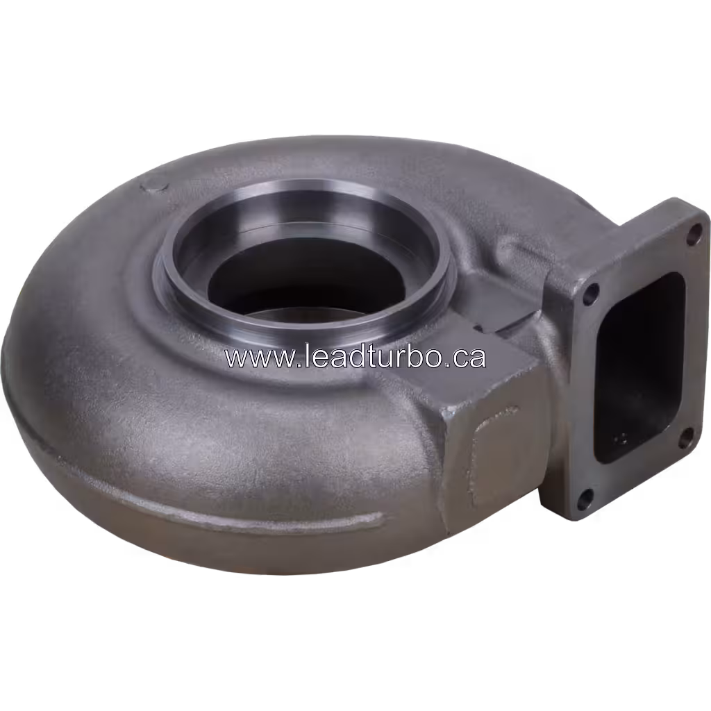 3522911A HC5A Turbine Housing for Cummins KTA38 Turbocharger 45 degree view