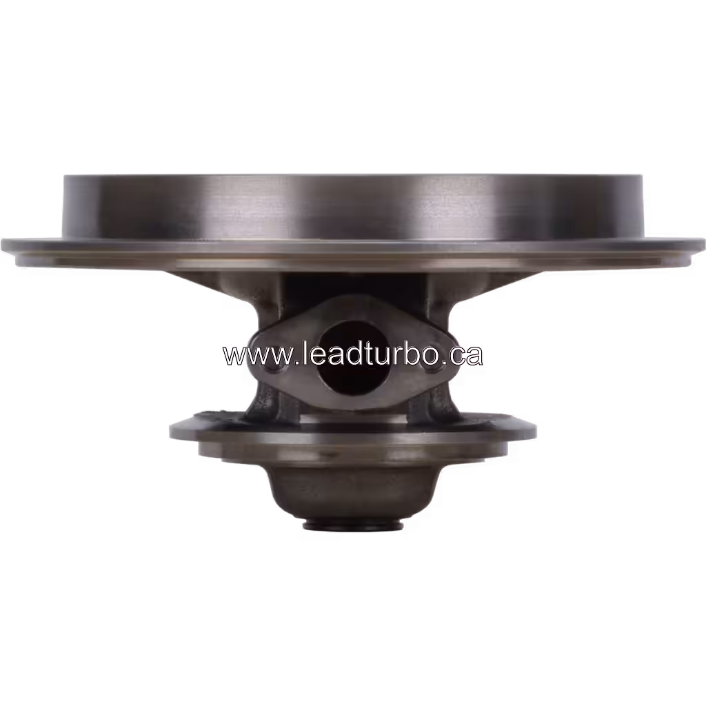 3533983 HX60 turbocharger bearing housing front view
