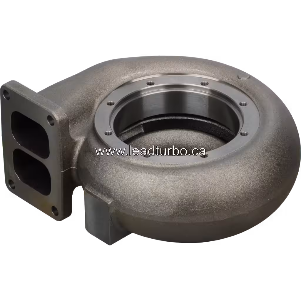 Turbine housing side view for Komatsu WA260 Cummins KTA19 application