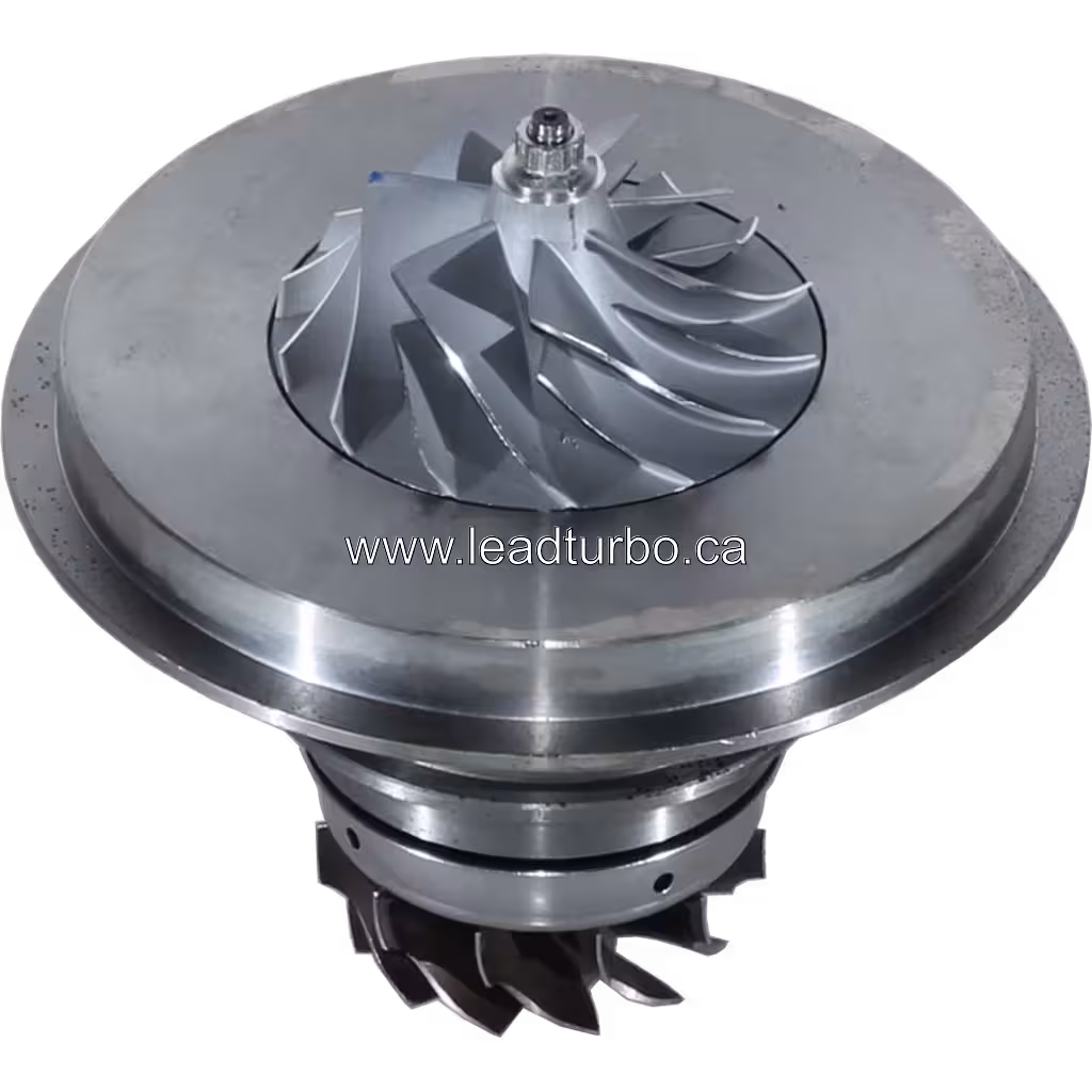 HX55W turbo core compressor and turbine wheels