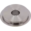 Bottom view of FOR 4036395 TR thrust ring showing machining details