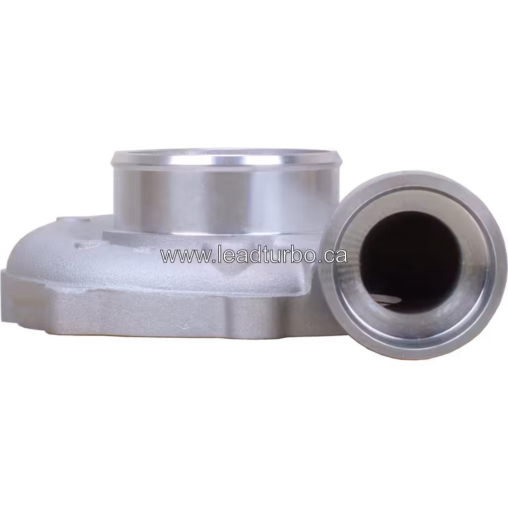 Boîtier de compresseur S200 FOR 319212 CH en métal moulé gris, vue de face