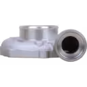 Boîtier de compresseur S200 FOR 319212 CH en métal moulé gris, vue de face