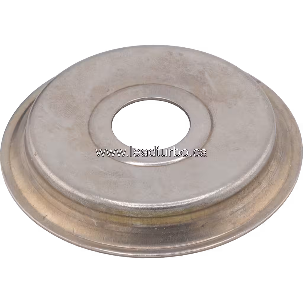 Heat shield 443594-1, vue de dessus à 45 degrés