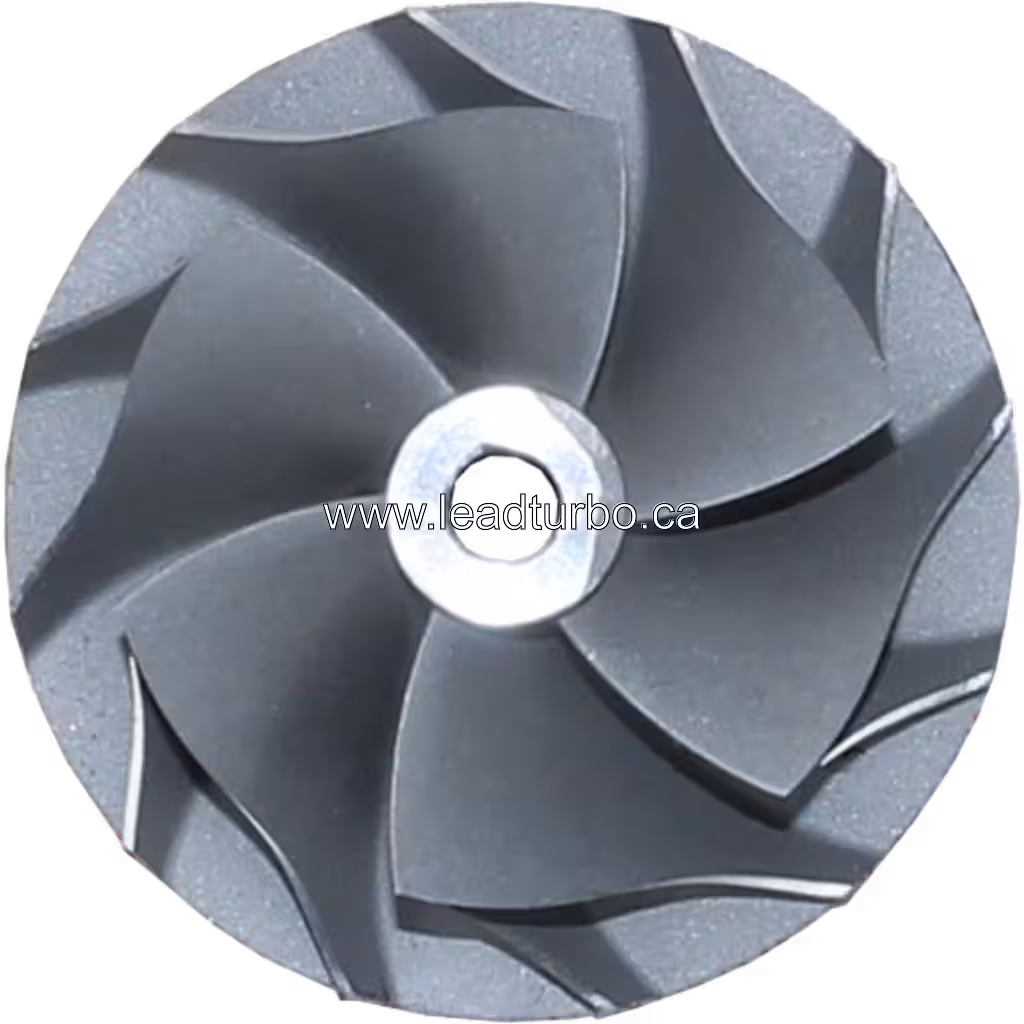 Roue compresseur FOR VA430101 CW pour Turbo RHF5 Isuzu 4JJ1 top view