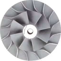 Roue de compresseur 6506-21-5010 CW pour KTR90-232E Komatsu PC400-7
