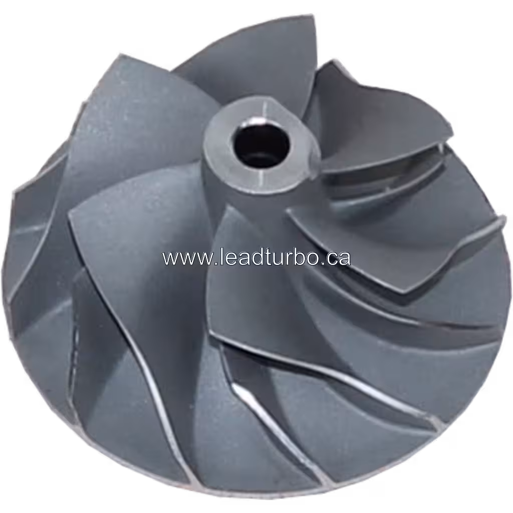 Roue de compresseur RHF5 FOR VA430101 CW vue de dessus