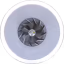 Vue avant du core GT2556 433289-0185 avec roue de compresseur
