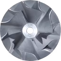 Roue de compresseur RHE8 24100-3130A CW pour HINO K-13C(YF92)