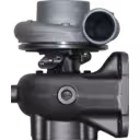 Turbocompresseur 3802595 H1E Cummins vue de face