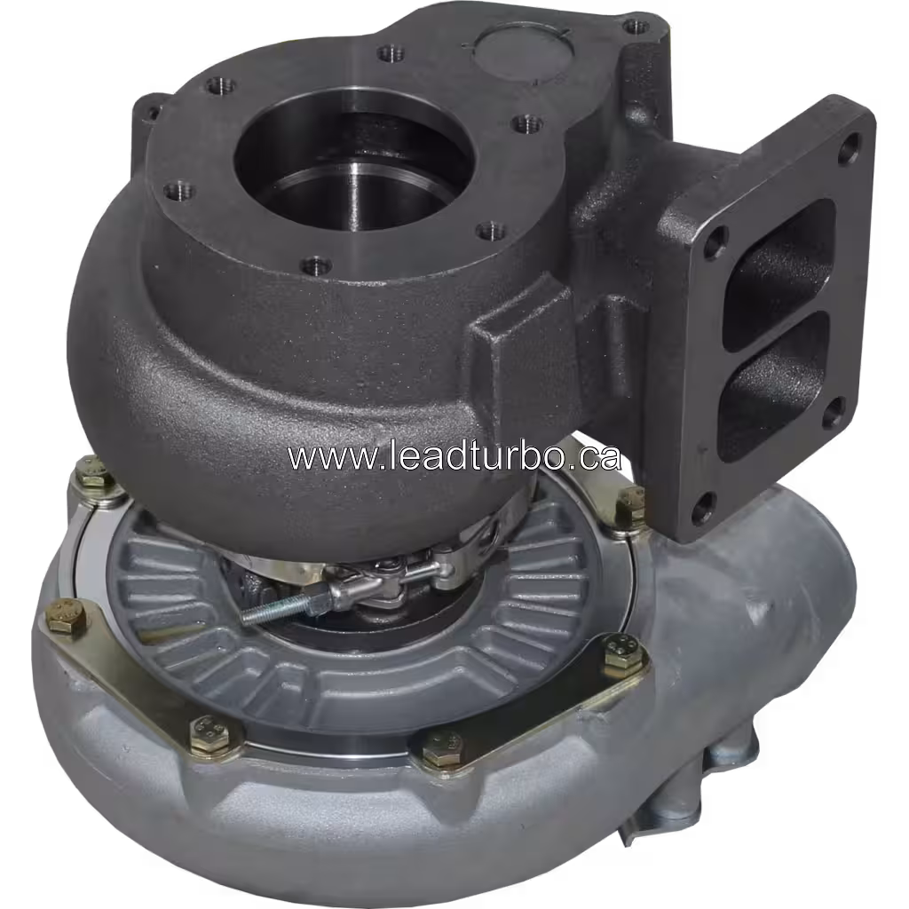 Détail de l'assemblage turbo pour camions DAF et bus Solaris