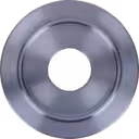 Front view of FOR 4046100 OP HX40W oil seal plate with central bore