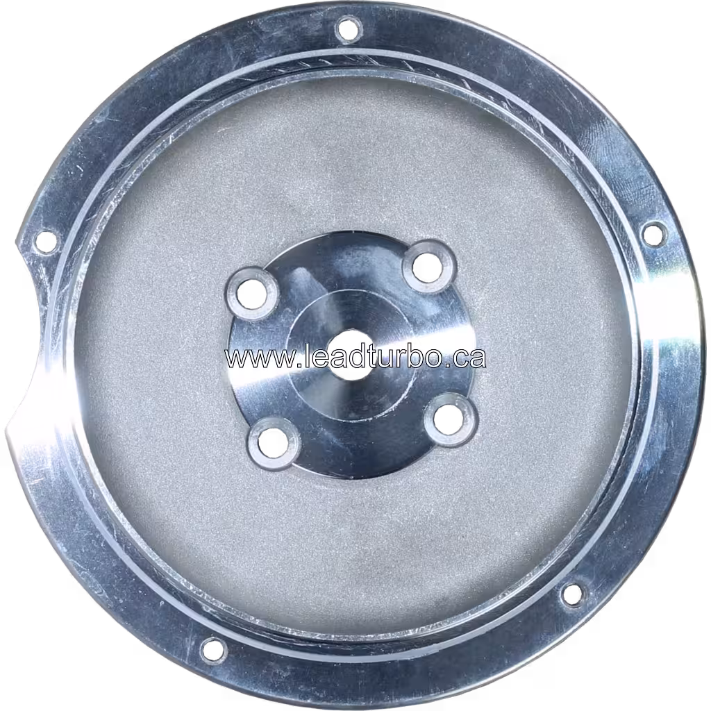Back plate métallique argenté pour turbocompresseur, référence OEM FOR VIDA BP