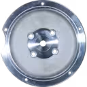 Back plate métallique argenté pour turbocompresseur, référence OEM FOR VIDA BP