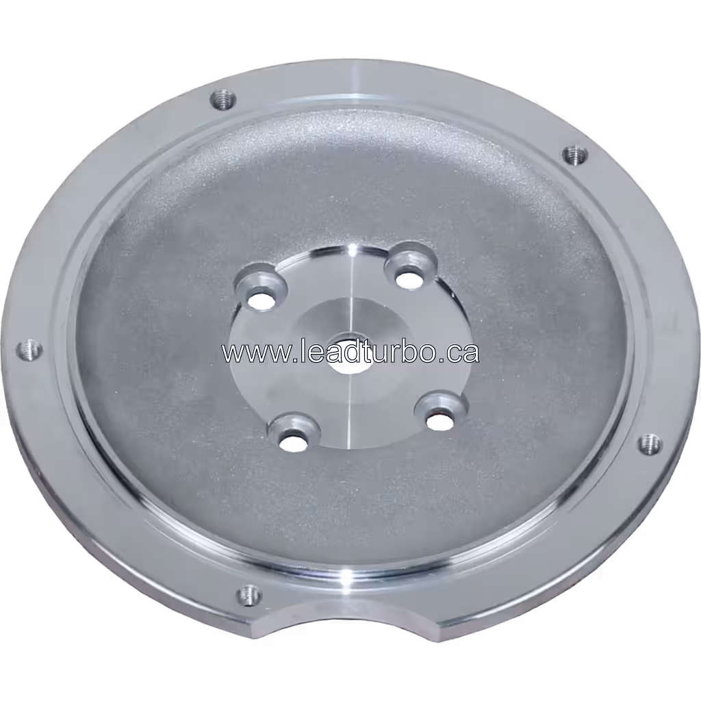 FOR 8972402101 BP J96 turbo back plate top view showing four-stud flange