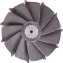 Détail de la roue de turbine Yanmar Marine 6LPA-STZP2