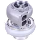 Turbocompresseur 6505-68-5020 avec boîtier compresseur blanc et ports d'huile