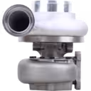 Turbocompresseur 6505-68-5020 KTR110L-3H4E vue avant avec roue compresseur