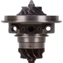 Front view of FOR 21430254 HX55 turbo core showing mounting flange
